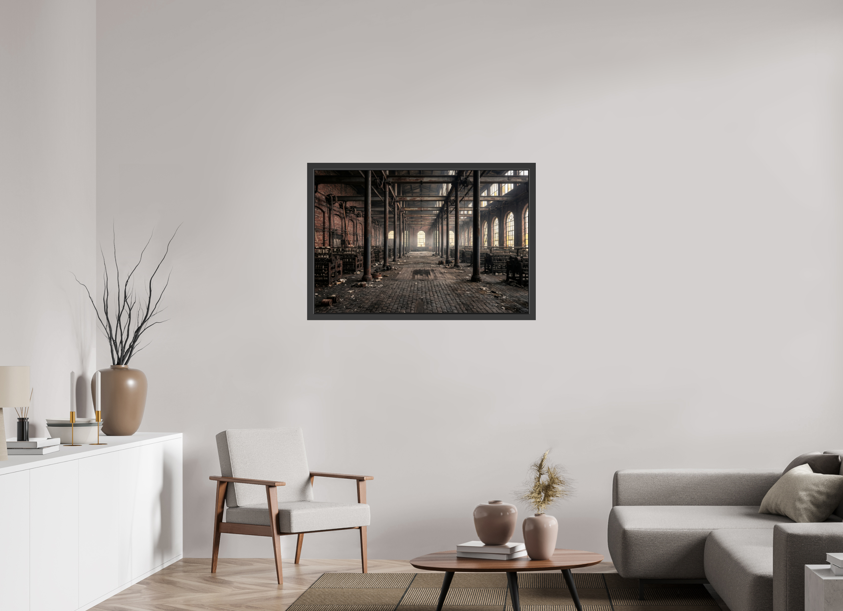 105 x 70 cm, Gallery-FAP-frame-alu30-black The Wevery | Series: The People Are Real