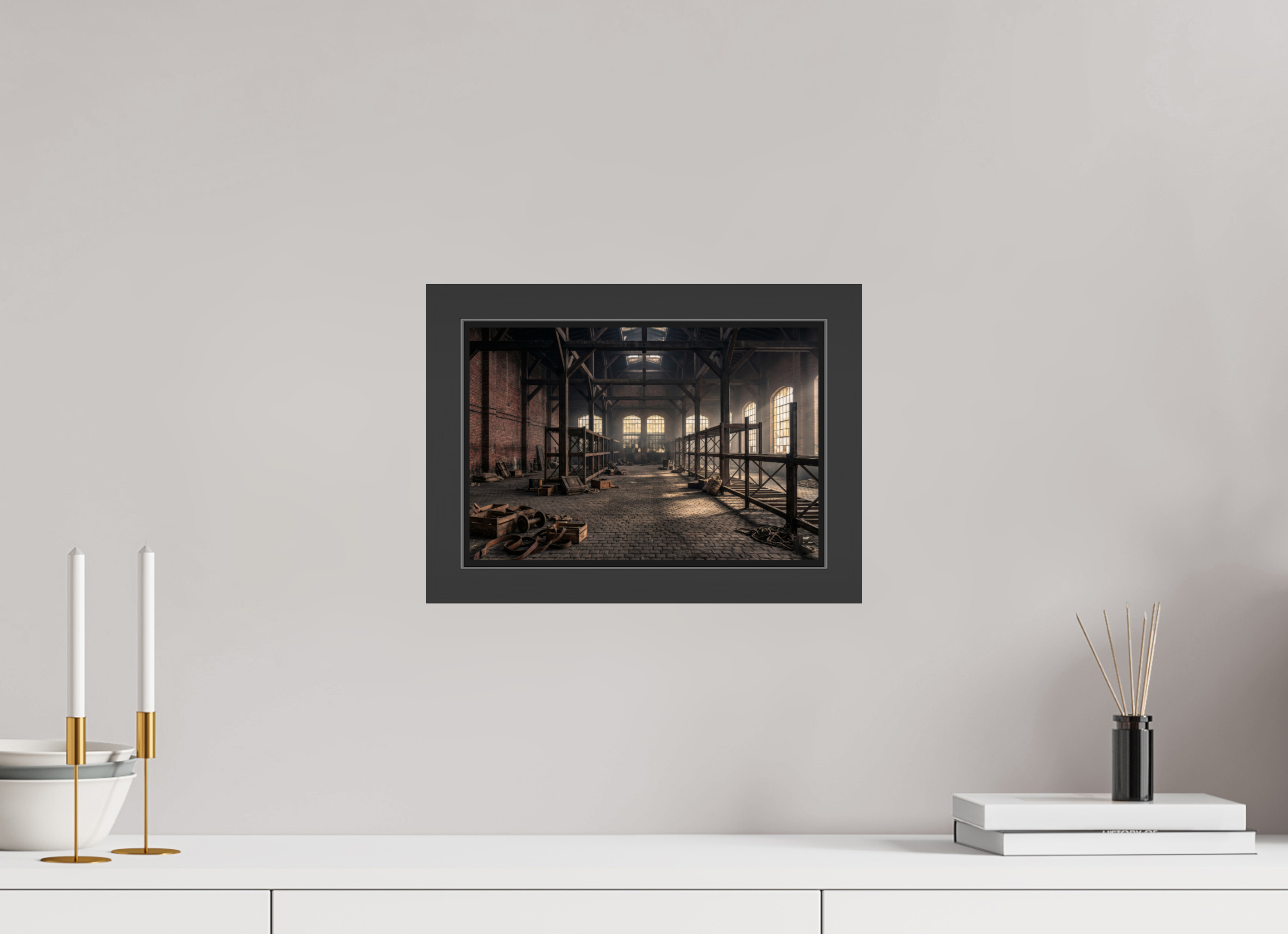 30 x 20 cm, Gallery-FAP-frame-alu30-black The Warehouse | Series: The People Are Real