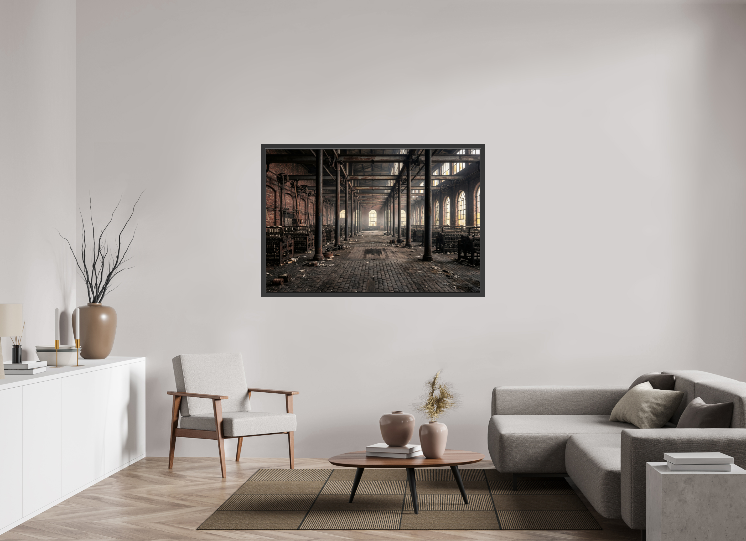 150 x 100 cm, Gallery-FAP-frame-alu30-black The Wevery | Series: The People Are Real