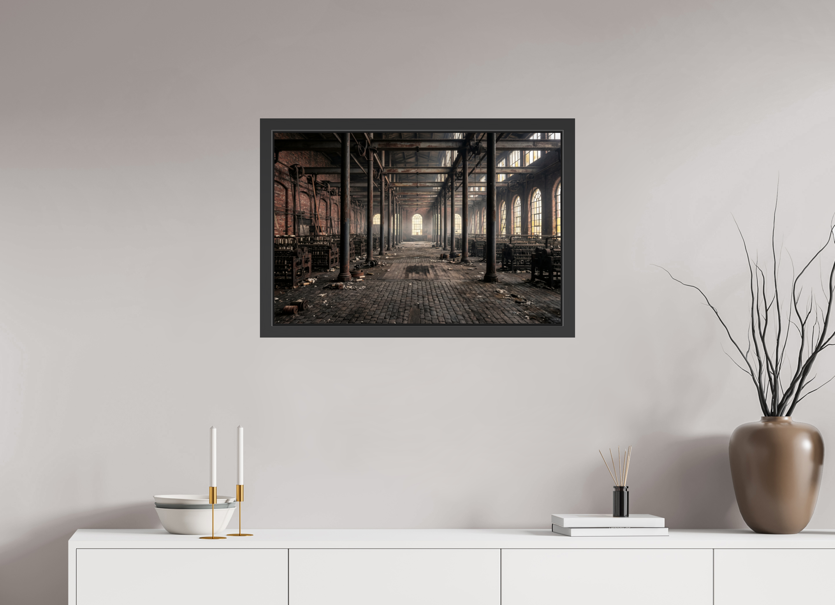 75 x 50 cm, Gallery-FAP-frame-alu30-black The Wevery | Series: The People Are Real
