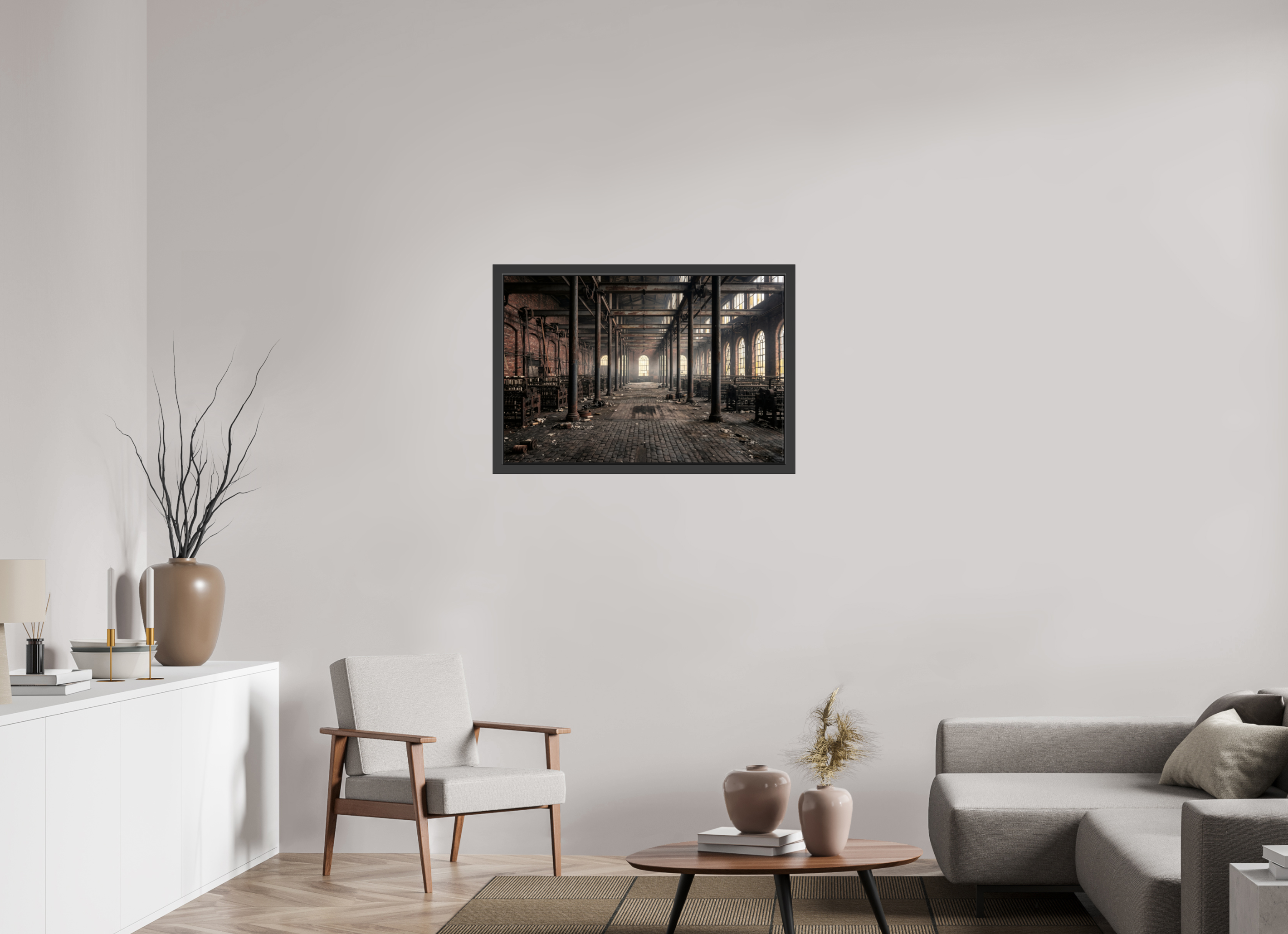 90 x 60 cm, Gallery-FAP-frame-alu30-black The Wevery | Series: The People Are Real
