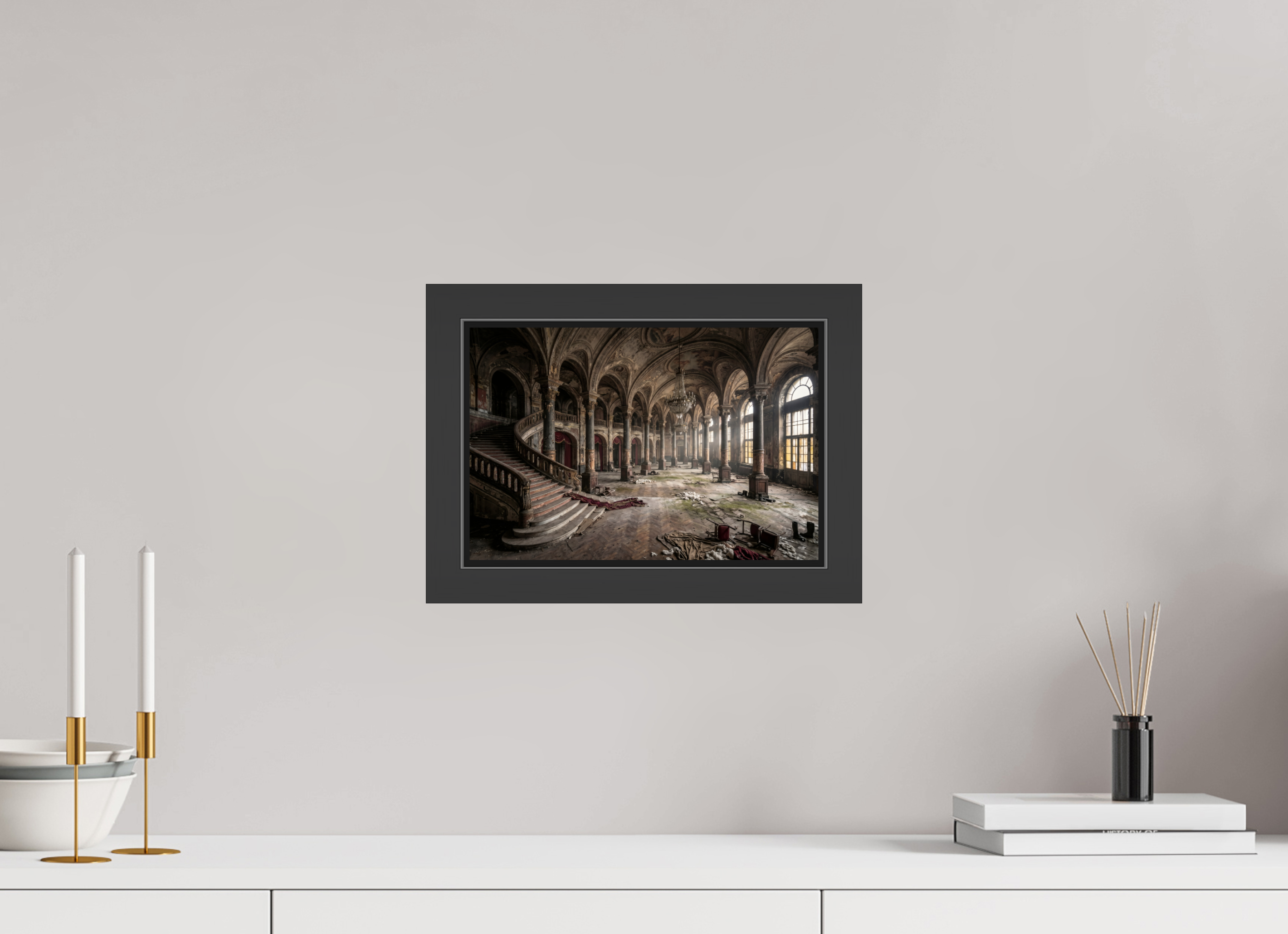 30 x 20 cm, Gallery-FAP-frame-alu30-black The Opera | Series: The People Are Real