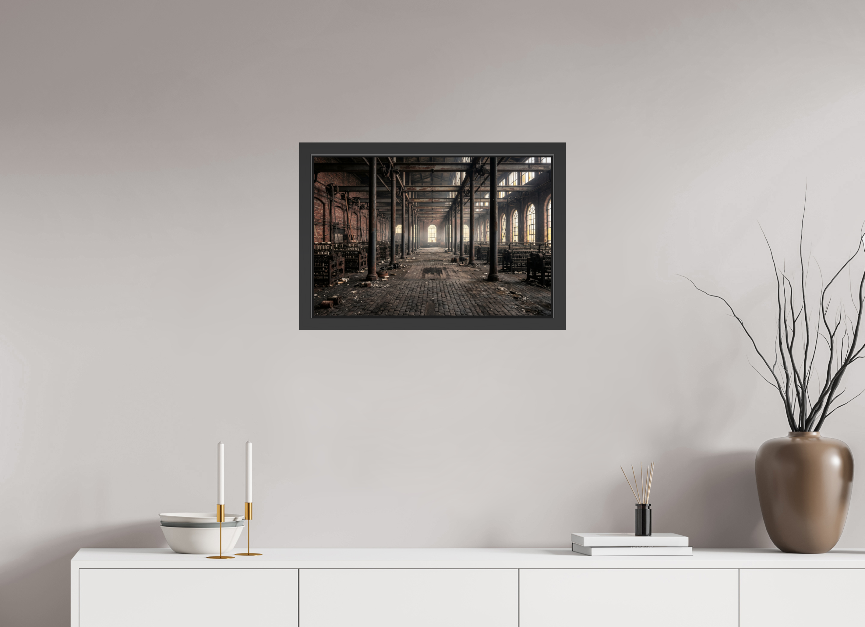 60 x 40 cm, Gallery-FAP-frame-alu30-black The Wevery | Series: The People Are Real